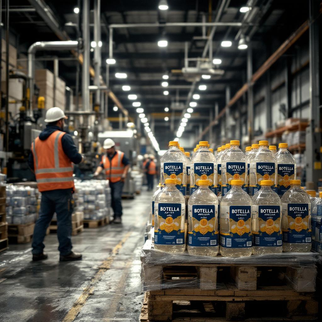 Botella Pet Anillada